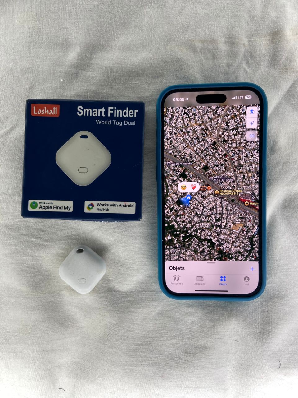 Localisateur intelligent pour enfants,cles, sacs et automobile